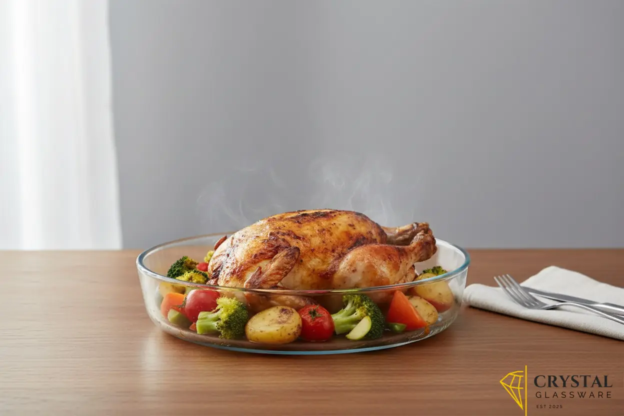 Delisoga glass roaster dish
